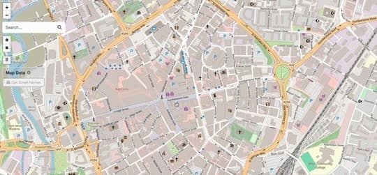 Drawing a polygon on the map