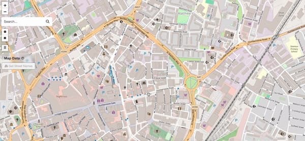 Drawing shapes on the map